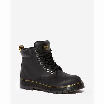 Dr Martens Férfi Winch Steel Toe Munkavédelmi Bakancs Fekete